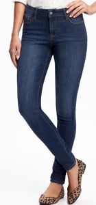 Old Navy Rockstar Mid Rise Denim Skinny Jeans